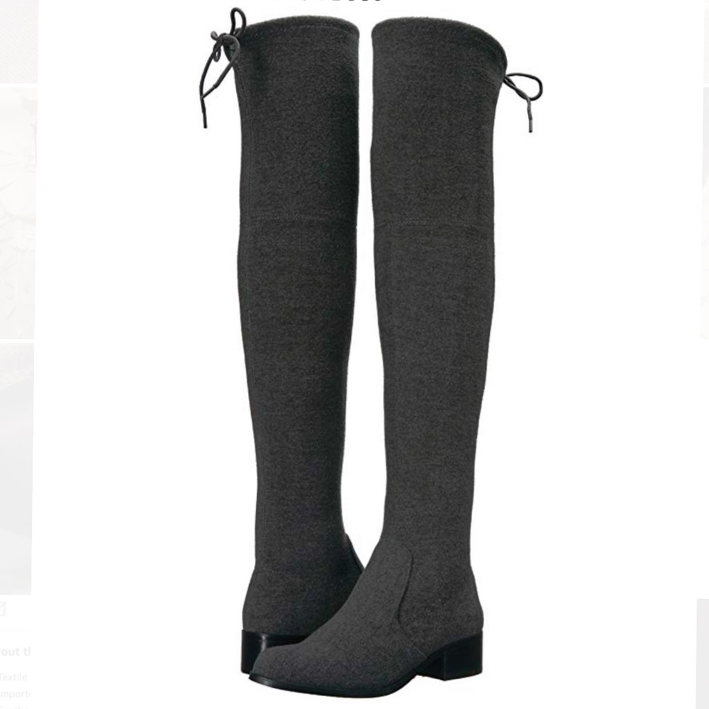 StylebyCharles David Groove Suede Over Knee Boots